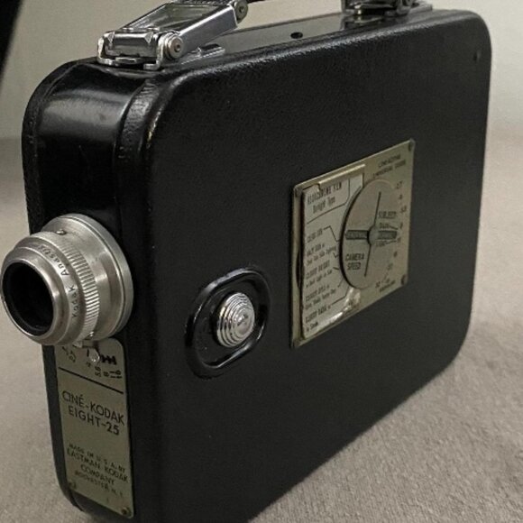 Beautiful Vintage Cine-Kodak Model 25 8 mm movie camera